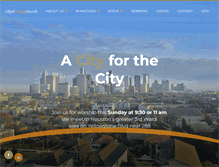 Tablet Screenshot of cityofrefuge.org